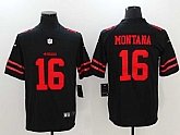 Nike Limited San Francisco 49ers #16 Joe Montana Black Vapor Untouchable Jersey,baseball caps,new era cap wholesale,wholesale hats